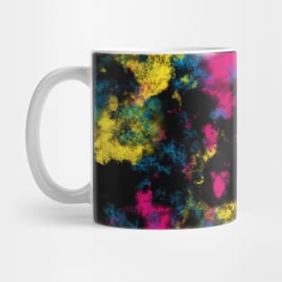 CMYK Graffiti Clouds Mug